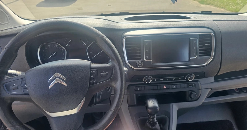 Citroen Jumpy Combi cena 118080 przebieg: 78200, rok produkcji 2018 z Siedlce małe 326